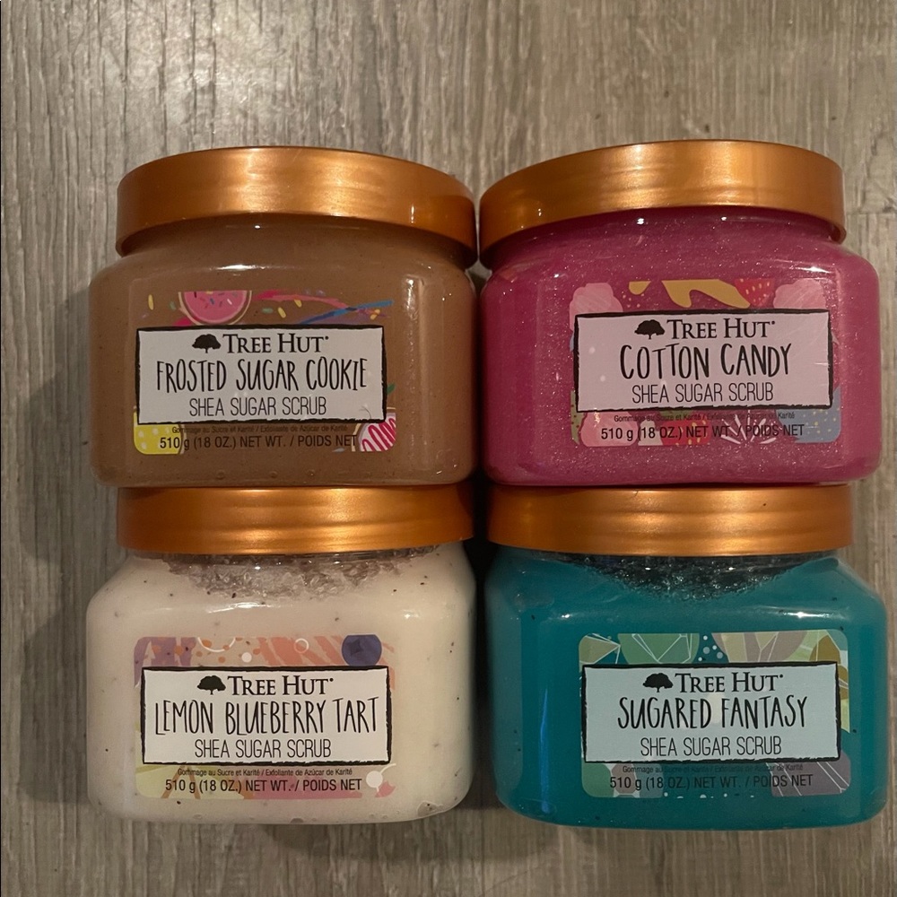 Tree hut body scrub